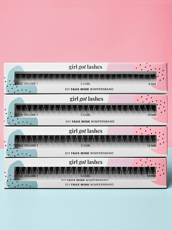 GirlGotLashes Wimpernband Volume 1 DIY Wimpernband Bundles