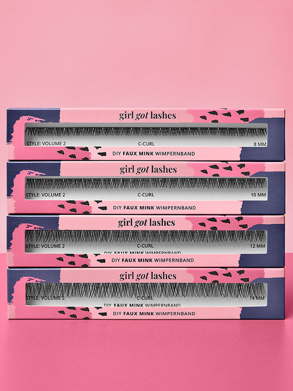 GirlGotLashes Wimpernband Volume 2 DIY Wimpernband Bundles