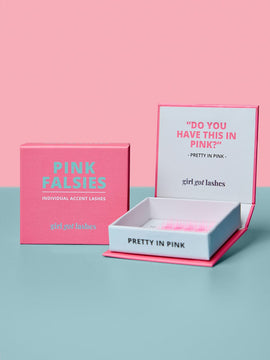 Pink Falsies - Accent Lashes