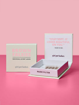 Brown Falsies - Accent Lashes